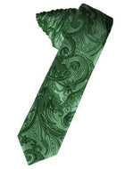 Holly Tapestry Satin Skinny Necktie