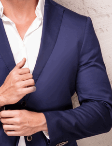 New Navy 4 Pc Suit Package: BUILD YOUR PACKAGE (Includes 2 Pc Suit, Shirt, Necktie or Bow Tie)