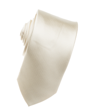 Load image into Gallery viewer, Cream Tone on Tone Necktie
