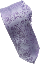 Load image into Gallery viewer, Dahlia Paisley Tone on Tone Necktie
