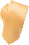 M. Gold Skinny Necktie