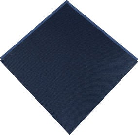 N. Blue Pocket Square