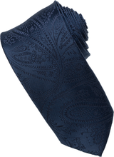 Load image into Gallery viewer, Brown Paisley Tone on Tone Necktie
