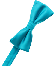 Load image into Gallery viewer, Turquoise Bow Tie

