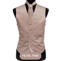 PEARL-PINK Mens Solid Vest