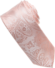 Load image into Gallery viewer, Lavender Paisley Tone on Tone Necktie
