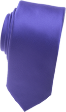 Load image into Gallery viewer, Purple Skinny Necktie
