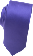 Purple Skinny Necktie