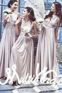 ROSE GOLD MULTI WRAP DRESS