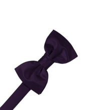 Load image into Gallery viewer, Wine Luxury Satin Bow Ties
