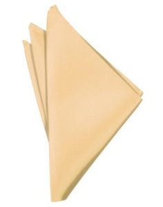 White Luxury Satin Pocket Square