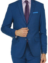 Load image into Gallery viewer, French Blue Tailored Fit Suit
