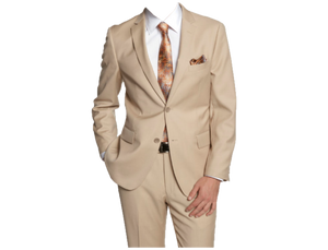 New Beige Suit Rental Package $129.99 - $199.99
