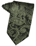 Fern Tapestry Satin Necktie