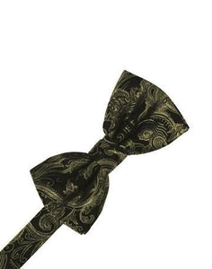 Wine Tapestry Bow Tie