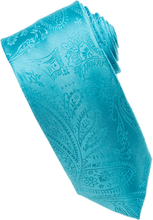 Load image into Gallery viewer, Brown Paisley Tone on Tone Necktie
