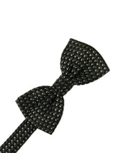 Load image into Gallery viewer, Powder Blue Venetian Pin Dot Bow Tie
