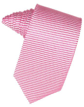 Load image into Gallery viewer, White Venetian Pin Dot Necktie
