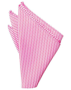 Pink Venetian Pin Dot Pocket Square