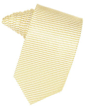Load image into Gallery viewer, White Venetian Pin Dot Necktie
