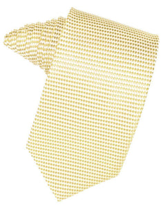 White Venetian Pin Dot Necktie