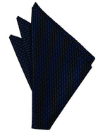 Navy Venetian Pin Dot Pocket Square