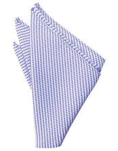Load image into Gallery viewer, Periwinkle Venetian Pin Dot Pocket Square
