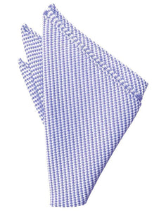 Periwinkle Venetian Pin Dot Pocket Square