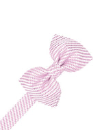 Pink Venetian Pin Dot Bow Tie