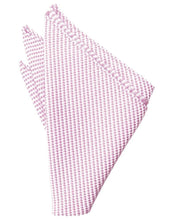 Load image into Gallery viewer, Pink Venetian Pin Dot Pocket Square
