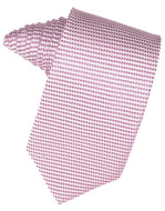 Rose Venetian Pin Dot Necktie