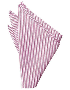 Pink Venetian Pin Dot Pocket Square