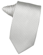 Silver Venetian Pin Dot Necktie