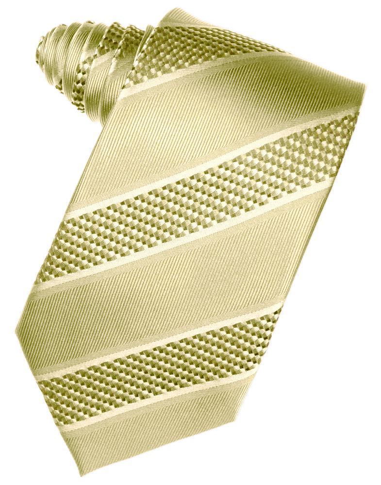 Honeymint Venetian Pin Dot Striped Necktie