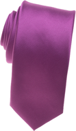 Violet Skinny Necktie