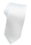 White Tone on Tone Necktie