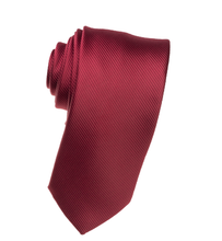 Load image into Gallery viewer, Red Violet Tone on Tone Necktie
