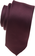 Wine Skinny Necktie