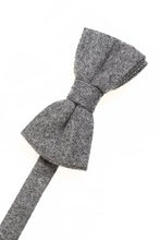 Load image into Gallery viewer, Brown Tweed Bow Tie
