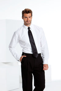 White Laydown Tuxedo Shirt