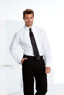 White Laydown Tuxedo Shirt
