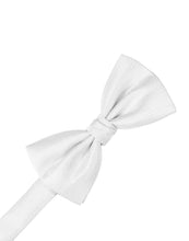 Load image into Gallery viewer, Rose Herringbone Bow Tie
