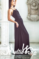 ONYX MULTI WRAP DRESS