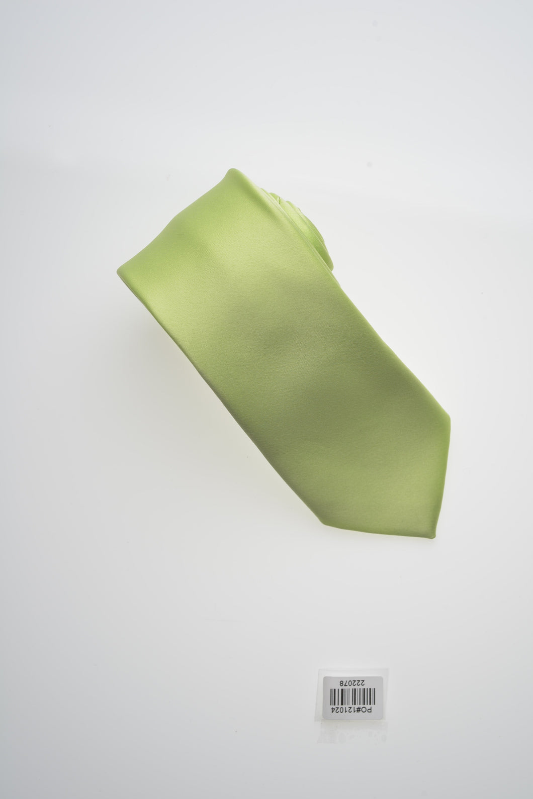 Olive Green Solid Modern Neckties