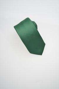 Viridian Green Solid Modern Neckties