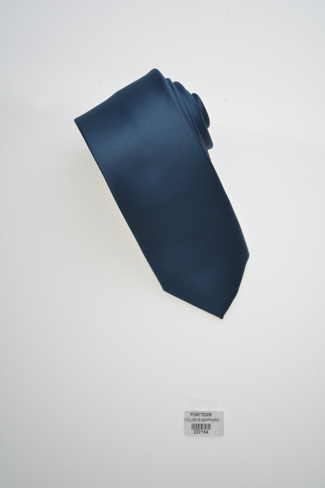 B.Sapphire Solid Modern Neckties