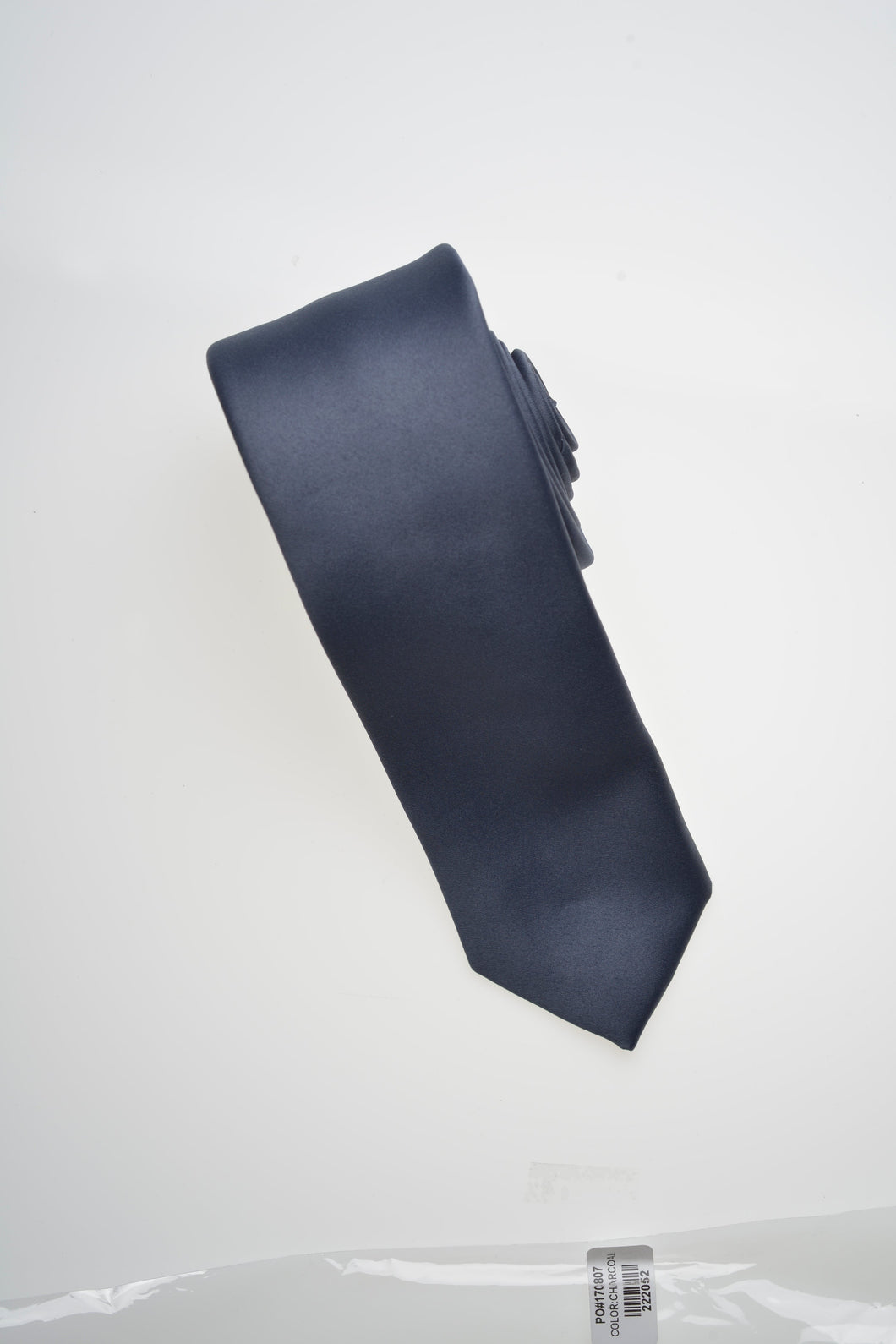 Charcoal Solid Modern Neckties