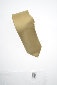 Gold Solid Modern Necktie