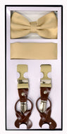 Suspender Set Beige