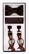 Suspender Set Brown